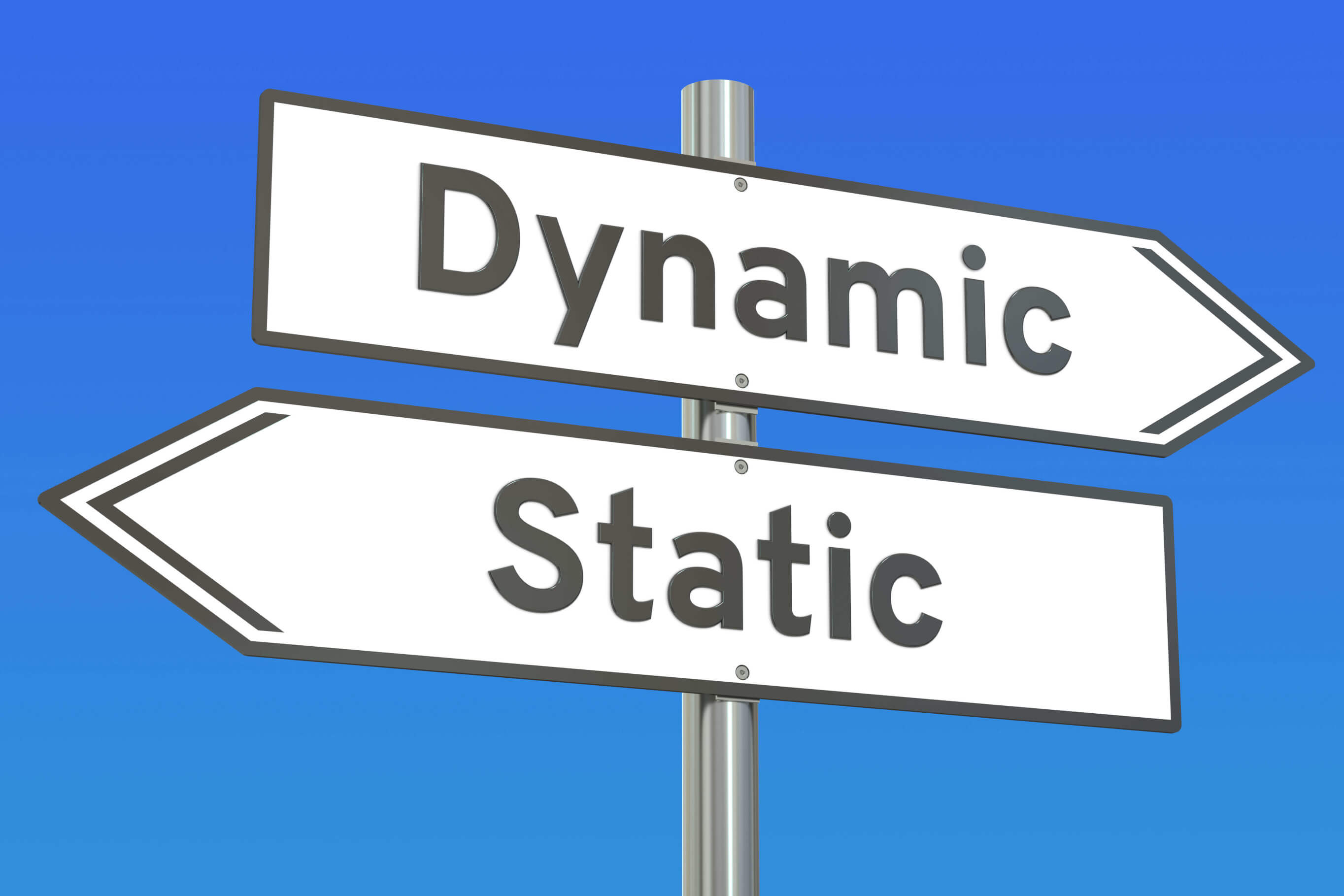 Dynamisches vs. statisches serverseitiges Rendering